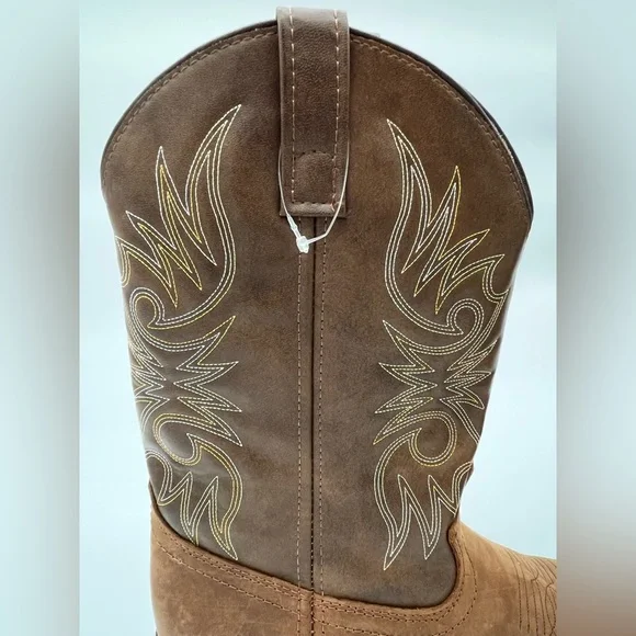 NWOB- Laredo Brown Western Boots - Men’s 10.5 D - Picture 7 of 16